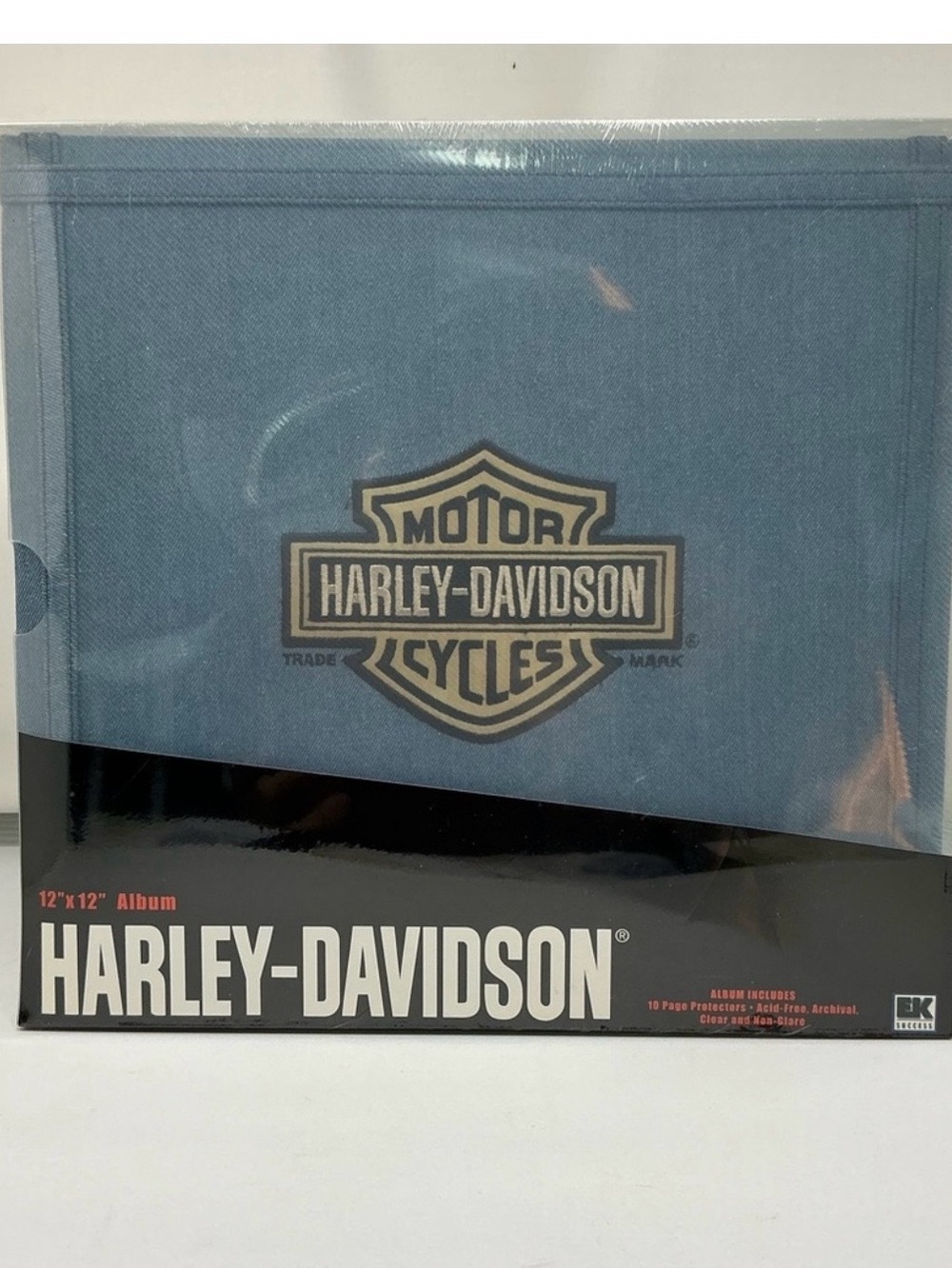 New Harley-Davidson Black and Gray Photo Album
